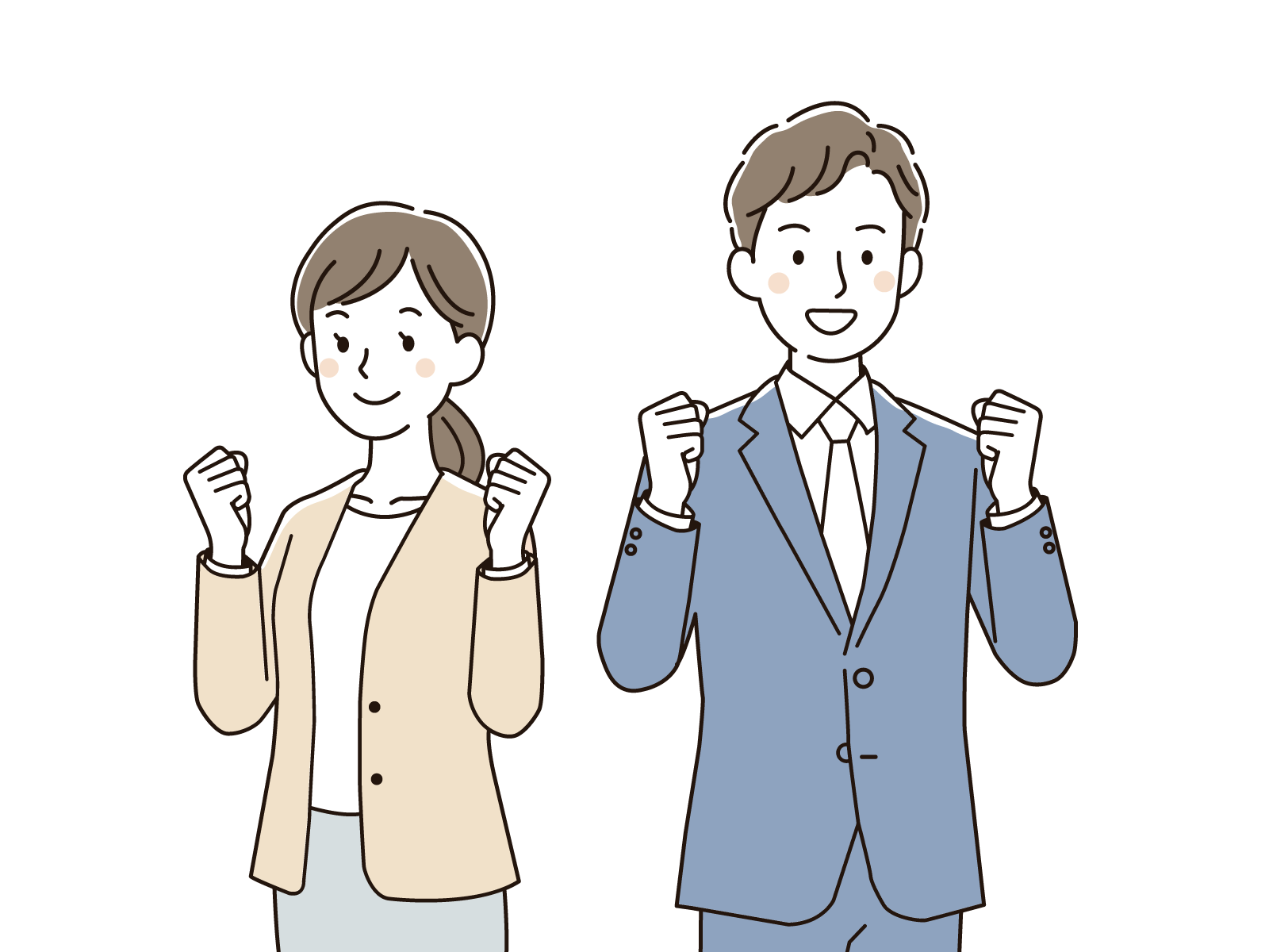 男女2人体制